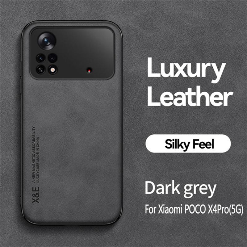 Кожаный магнитный противоударный чехол для телефона Xiaomi Poco M4 Pro 4G для Poco Poko Pocco Little M4Pro M 4 Pro 4Pro M4 Pro Задняя крышка