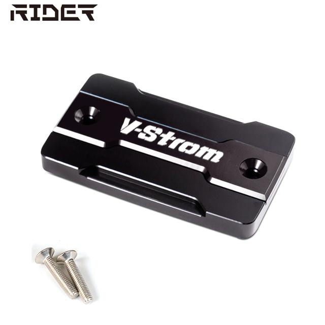 Для SUZUKI Vstrom 650 1000 DL650 DL1000 250 DL250 2004- Крышка бачка тормозной жидкости спереди, крышка бачка и крышка заливной горловины