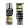 Car T10 LED Bulb 12V White 6500K 20 SMD 5W5 W5W LED T10 Signal Light Auto Interior Reading License Plate Wedge Side Lamps