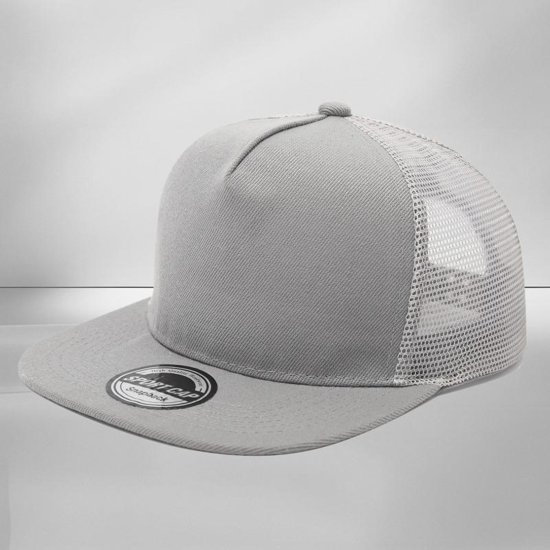 Hip Hop Net Cap Flat Edge Baseball Baseball Cap Printed Embroidered Men's and Women's Sunshade Sun Protection Cap