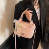 Новая внешнеторговая дофаминовая свежая и модная портативная сумка-ведро, легкая роскошная наплечная сумка-мессенджер, женская универсальная