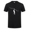 Funny Climbing T Shirt Mens Cotton Short Sleeve Climb Mountain Tshirt Climber Gift Top Tees