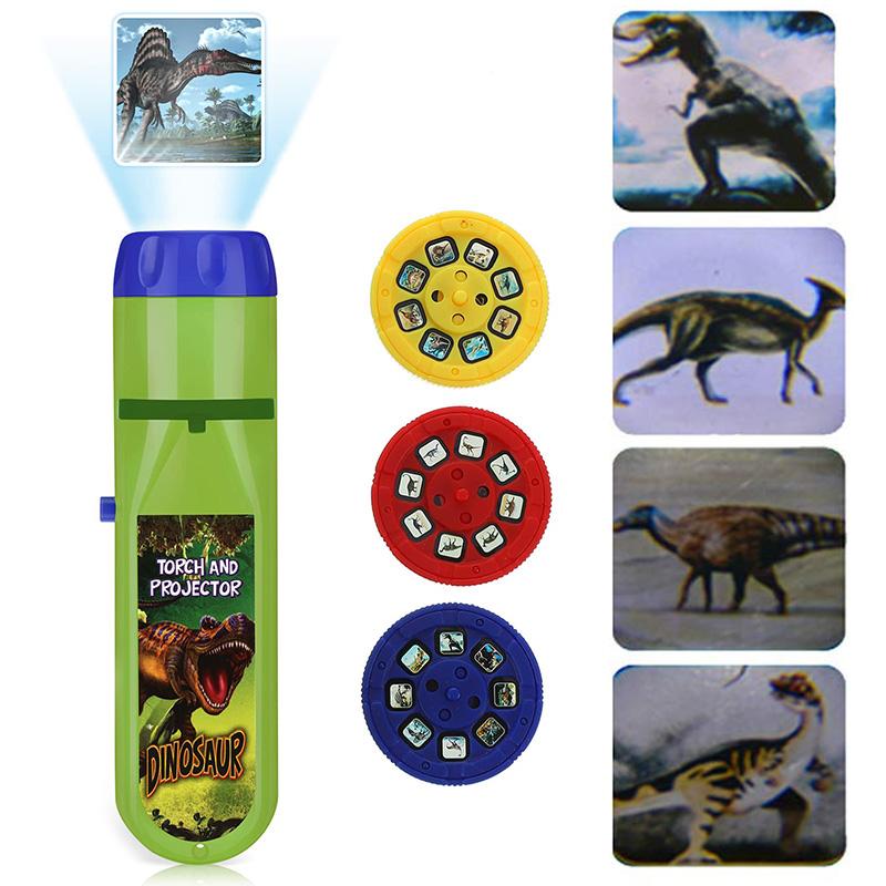 Проектор Фонарик Игрушка Детские Игрушки для Раннего Развития Когнитивные Игрушки Режим Освещения для Историй Перед Сном Проекционная Машина для Историй TMZ