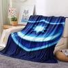 1PC Portsmouth Football Club Patterned Flannel Blanket Suitable For All Seasons for Home Decor Warmth and Comfort Gifts Holiday Present