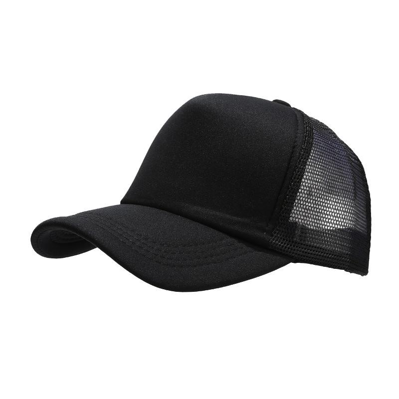 Baseball caps men's and women's outdoor sports sunscreen sun caps splicing two-color truck driver hats wholesale
