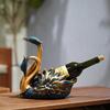 European Swan Ornaments, Wine Racks, Resin Crafts, Light Luxury Living Room Wine Cabinets, Creative Decorations.