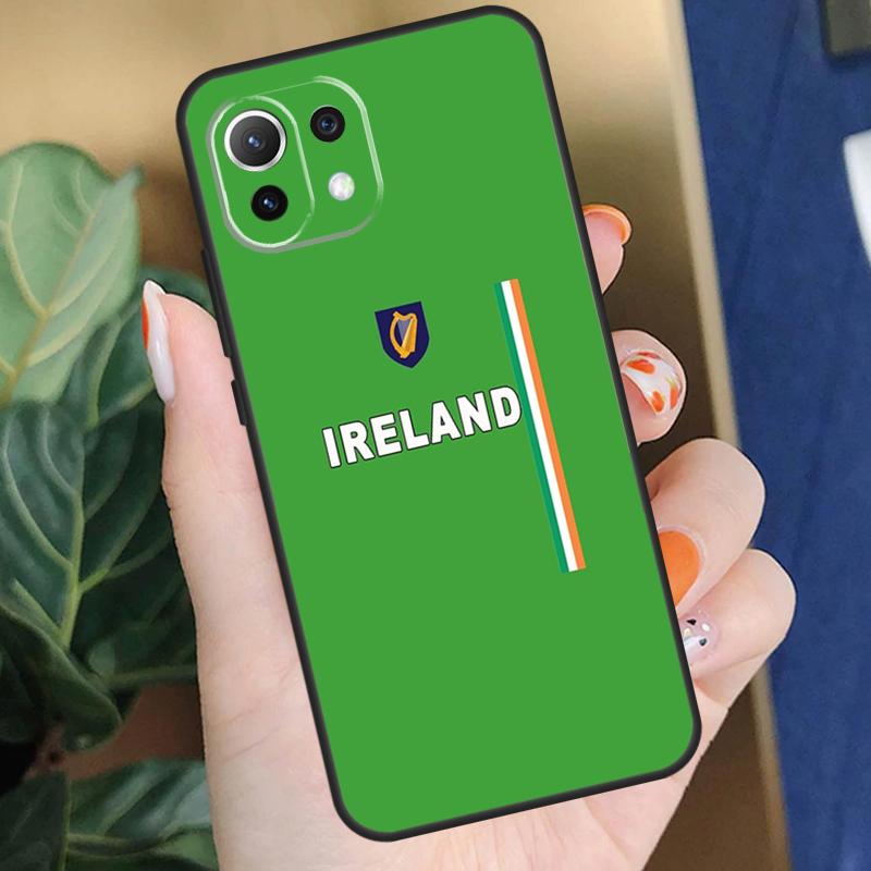 Паспорт Ирландии Чехол с флагом Ирландии Для Xiaomi 15 14 Ultra 13T 14T 15T Pro 17 Pro Max POCO X7 X5 X6 F5 F6 F7 F8 Pro Чехол