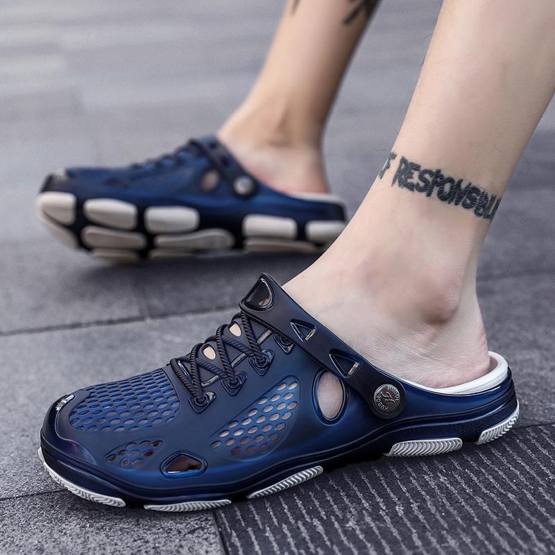 New Fashion Ultra Light Oversized Men's Shoes Sandals Beach Shoes