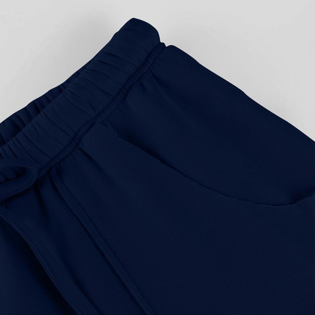 Женские однотонные свободные повседневные брюки с эластичным поясом и карманами, спортивные штаны