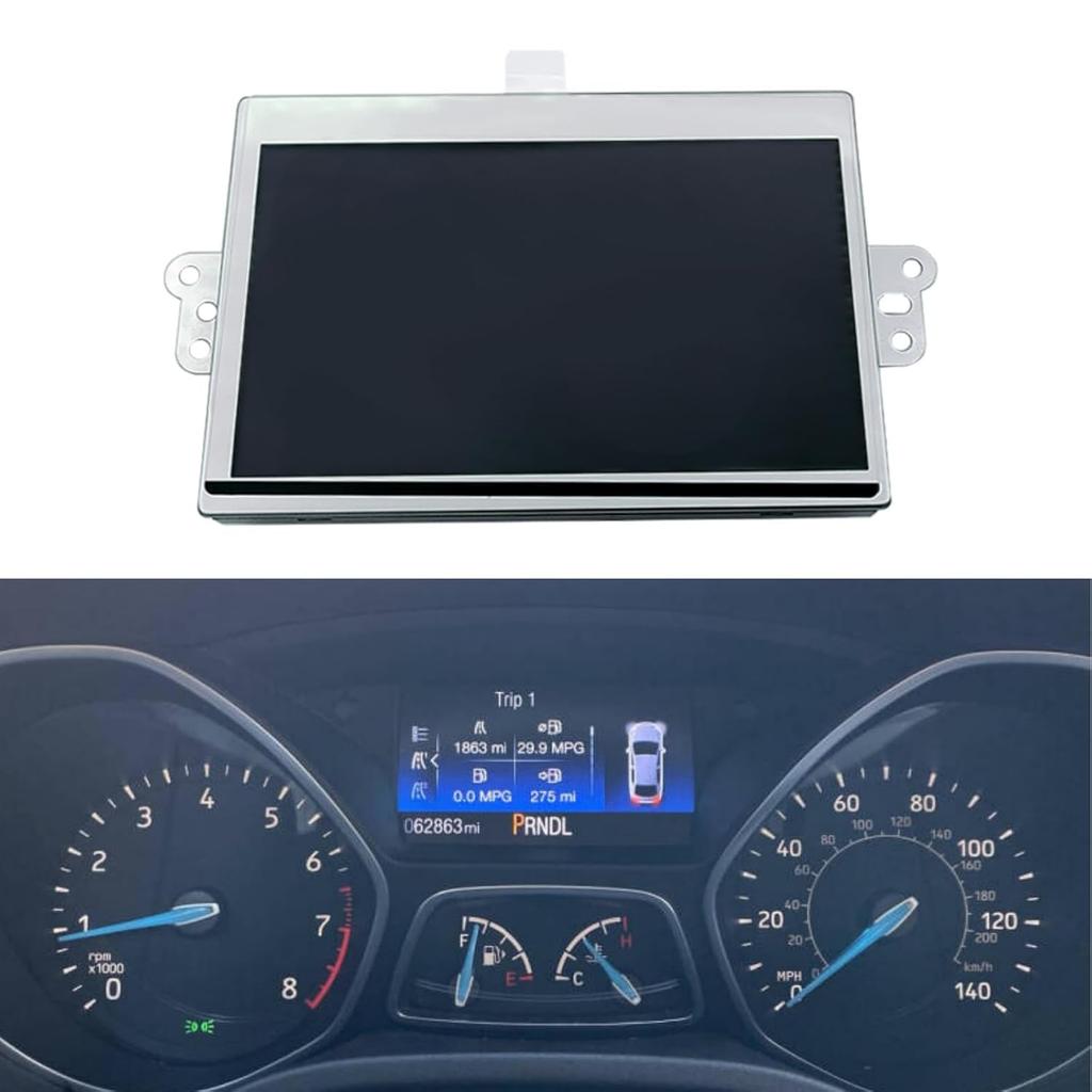 Цветной ЖК-дисплей 4,2 дюйма, подходит для Ford Escape 2014-2016 Focus 2013-2016, приборная панель со спидометром 140 миль/ч, заменяет LQ042T5DZ12A LQ042T5DZ02