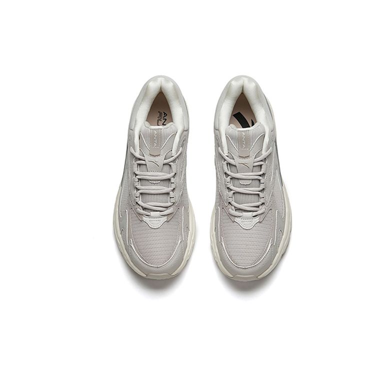 Anta AT951 Retro Low-Top Sports Casual Shoes Women Sneakers Night-Fog-Gray 922235596-4