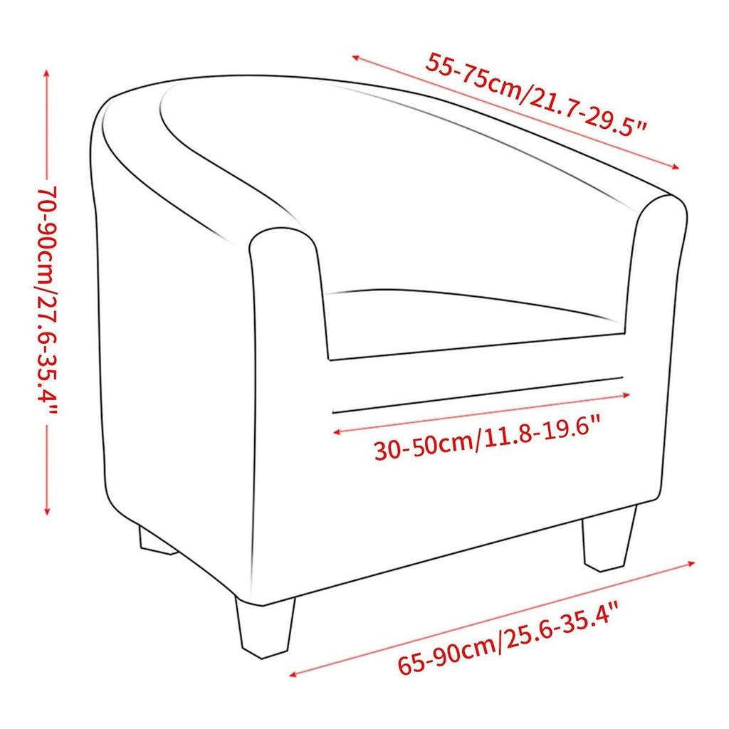 Чехлы для дивана однотонные, моющиеся, с подлокотниками и сиденьем для спальни дома