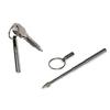 Telescoping Telescoping Pen Stainless Steel Stationery Pen Portable Ballpoint Pen  Students Gift