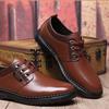 Business Leather Shoes Men Padded Non-slip Casual Soft Bottom Korean Version of The Shoes Men