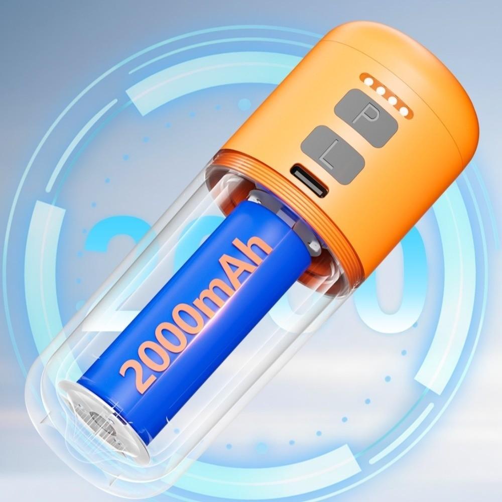 5pcs Nozzles Camping Light Air Pump Rechargeable Electric Air Pump Inflatable Pump Air Mattress