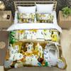 3D Printing Cartoon Lovely Hamtaro Bedding Set Duvet Cover Pillow Set Birthday Gift Boys Quilt Cover Bedding Home Textiles