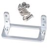 1 Set S3003 Mg995 Standard Servo Mount Stand Holder Bracket For Rc Boat Silver