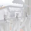Household Stainless Steel Extra-large Clothespin Drying Quilt Clip Strong Windproof Clothes-drying Rack Underwear Sock Clip
