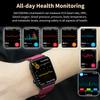 SACOSDING AMOLED Смарт-часы ЭКГ Артериальное давление Кислород в крови Температура тела ВСР Монитор здоровья SOS Bluetooth Вызов Смарт-часы Мужчины