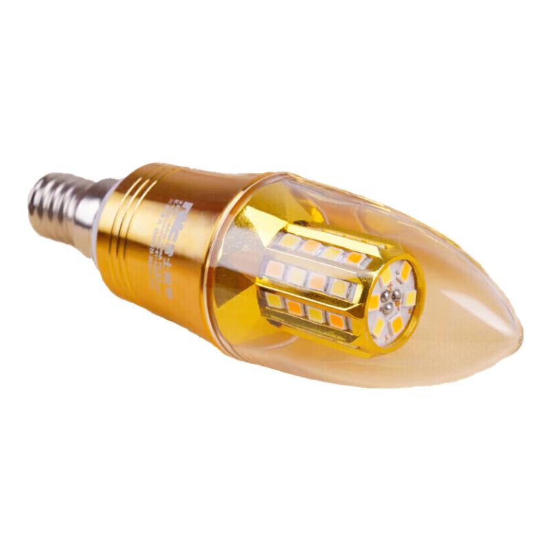 NVC 9W E14 LED Candelabra Bulb 5-Pack