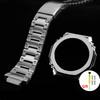 Аксессуары для часов Casio G-SHOCK GA-2100 Ремешок из нержавеющей стали металлический Корпус Безель GA2100 GA2110 GA-B2100 Модифицированный мужской Ремешок для часов