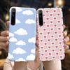 Для Realme 6 6 Pro Чехол Милые Узоры Молочной Коровы и Цветов Мягкая Задняя Крышка Для OPPO Realme 6 6S 6Pro RMX2061 Coque Funda Realme6 Capa