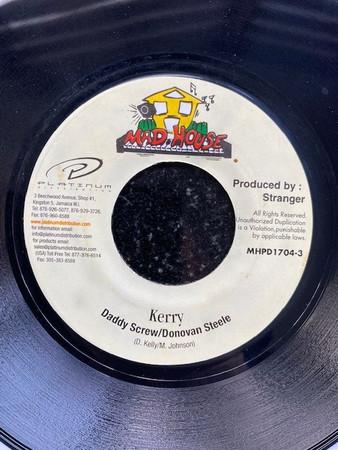 7inch Record DADDY SCREW DONOVAN STEELE Kerry MHPD17043 Mad House 1993 Jamaica Reggae Ska Dub Used