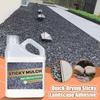 Stone Glue Quick-Dry Landscape Glue Binder Transparent Waterproof 500g Stabilizer for Outdoor Wood Chips Gardens Gravel Shells