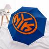 1pc New York Knicks Umbrella, Sun Protection, And UV Shielding. It Has Eight Sturdy Ribs for Outdoor Use And Perfect As a Holiday Gift