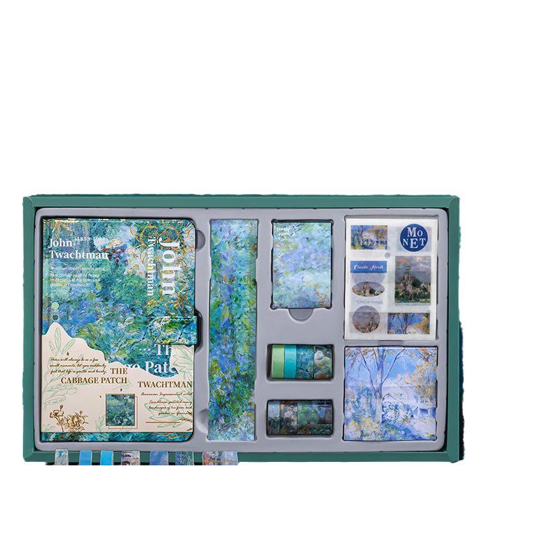 Набор для DIY-планера в стиле Ins высокой ценности: Блокнот для масляной живописи - Идеальный подарок на день рождения студента