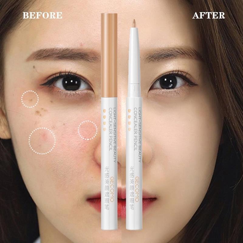 Concealer Eyebrow Pen Stick Moisturizing Concealer Pencil Cover Dark Circles Invisible Pores Waterproof Face Makeup Lip Pencil Korean Cosmetic