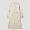 SHESMISS Cotton Blend Belted Mac Coat Swwbyp11020 Lb
