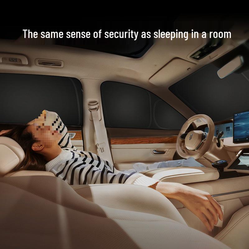 Шторка для конфиденциальности и защиты от солнца на окна автомобиля серии BYD - Полное покрытие, Теплоизоляция, Защита от УФ-лучей.