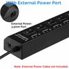 USB Hub 2.0 Multi USB Port 4/7 Ports Hub USB High Speed Hab with On/off Switch USB Splitters