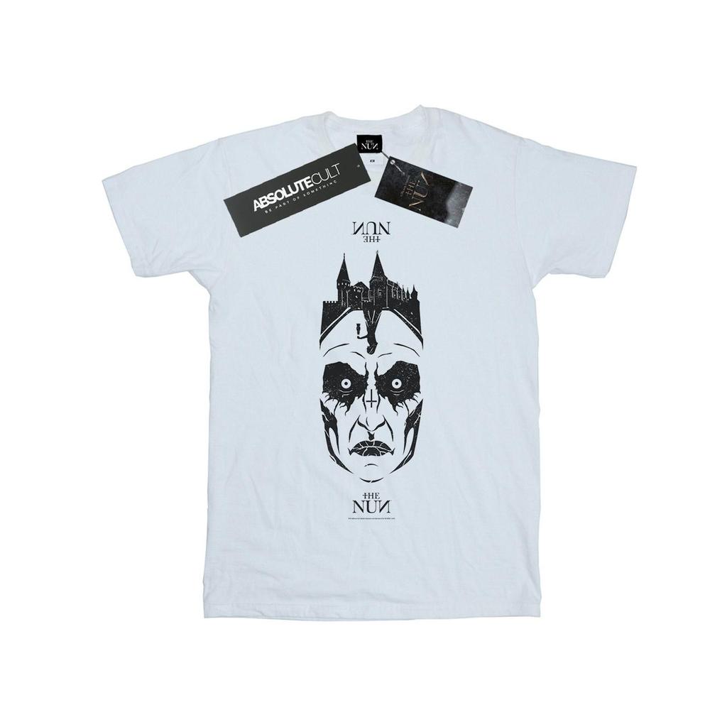 The Nun Mens Distressed Face T-Shirt