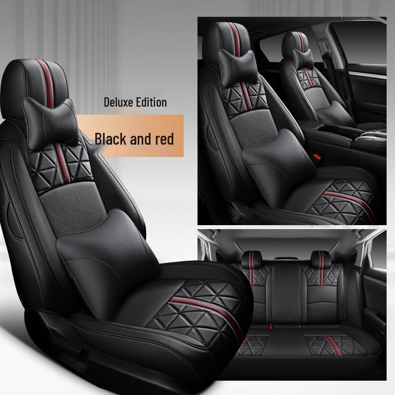 Honda Civic 5-Seater Custom Car Seat Cushion & Cover for 19-21 Models - All-Season, Full Coverage