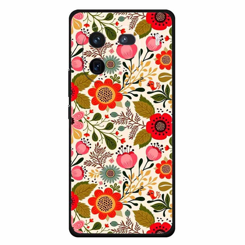 For Vivo Iqoo 12 Case Soft Silicone Cat Owl Fashion Back Covers for Vivo iQOO 12 Pro Cases Marble Shockproof Phone Shells Iqoo12