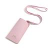 Portable Sunglasses Storage Case Pu Leather Hanging Neck Eyeglasses Case  Travel