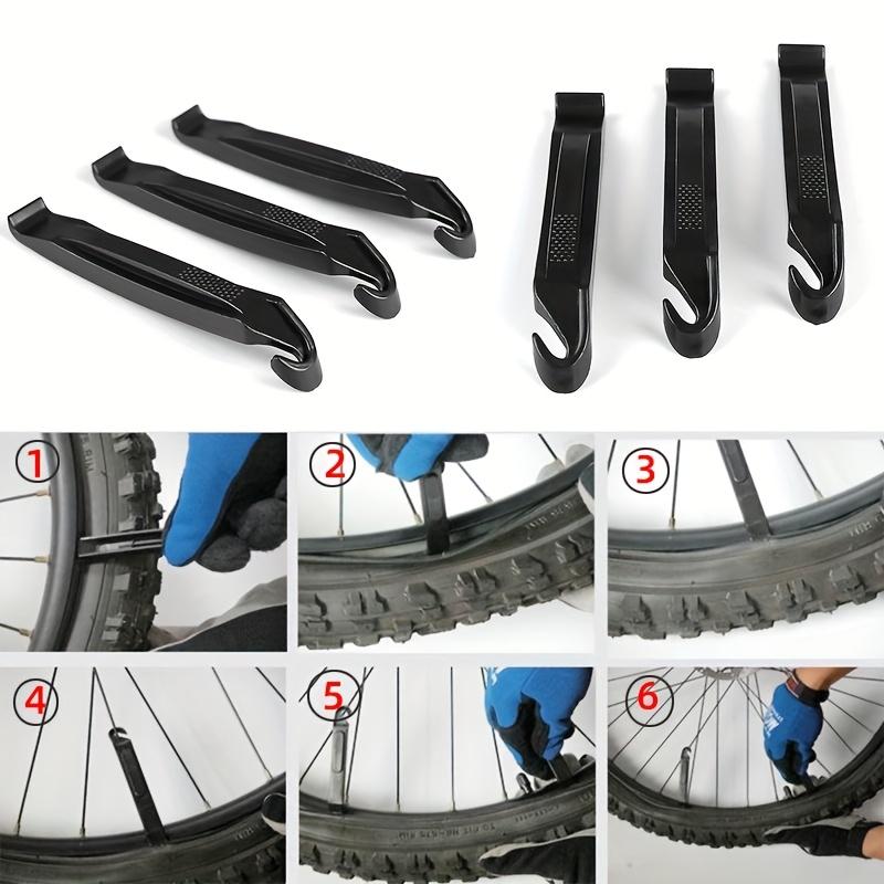 5Pcs Bicycle Tire Lever High Strength Nylon Plastic Tyre Repair Removal Tool Crowbar For Mtb Mountain Bike Repair Accessory Sets