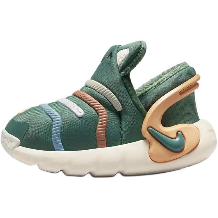 Nike Dynamo 2 Easy On Comfortable Versatile Shock Absorption Low Top Walking Shoes Baby Shoes Green FZ1013-300
