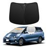Toyota Estima 50 Series Windshield Sunshade UV No Suction Cups Light Summer UV Easy Installation and Interior Includes Storage Bag [Enhanced Edition]