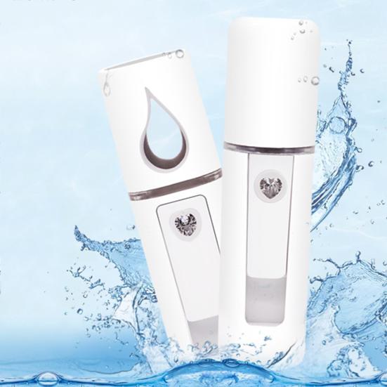 Ультразвуковой портативный мини-диффузор, перезаряжаемый через USB портативный увлажнитель воздуха, отпариватель для лица, распылитель воды