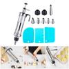 Icing Decoration Guns Set Cake Decorating Tool Dessert Decorator Syringes Piping Icing Nozzles Cream Scrapers Stainless