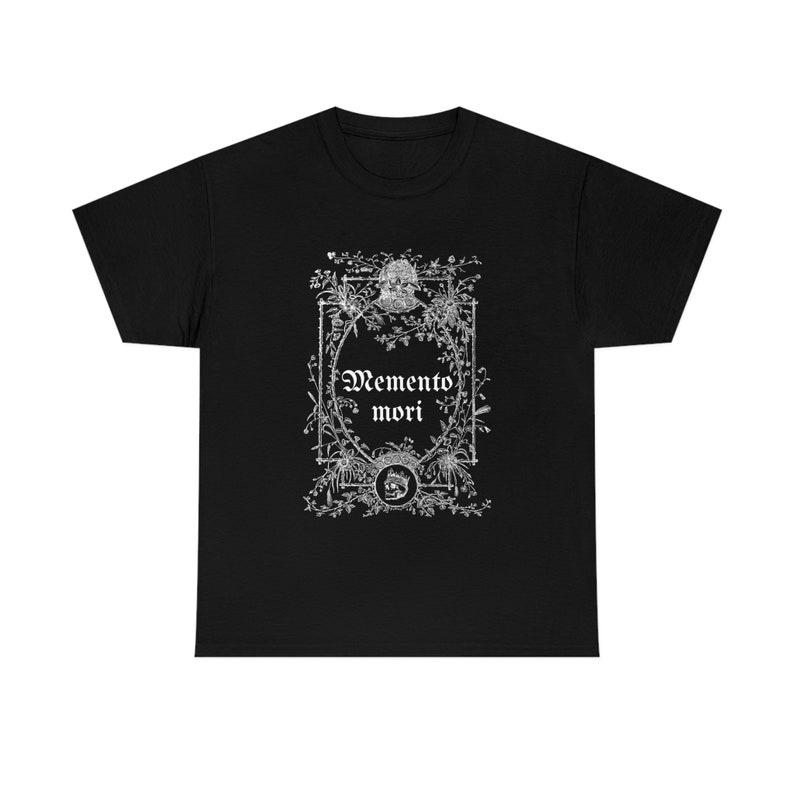 230 Gsm 100% Cotton Memento Mori Masonic Heavy Cotton Tee