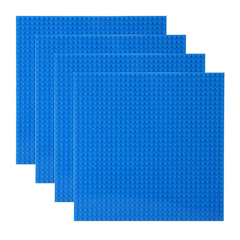 4 шт. Базовых пластины 32x32 Точек Классические BasePlates Блоки Пластиковые Строительные Кирпичики Сборка Совместимый Бренд MOC Friends City