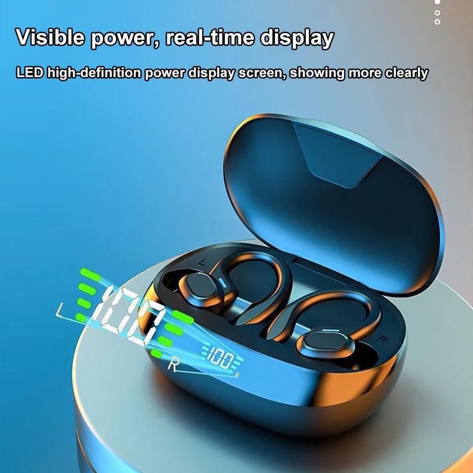 Беспроводные Bluetooth 5.3 Наушники с защитой от воды IPX5 и 20-часовым временем работы от аккумулятора