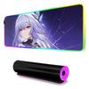 Skirk Игровой коврик для мыши RGB Большой светодиодный коврик Настольный коврик для ПК Светящийся коврик для мыши Большие коврики для клавиатуры Настольный коврик с подсветкой