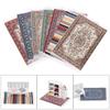 Style Mini House Decor Floor Coverings Miniature Weaving Rug Dollhouse Carpet Doll Accessories