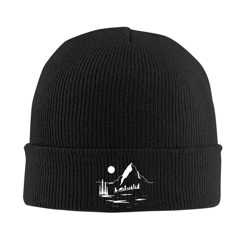 LLord of The Rings Beanie Hats Bonnet Hats Female Male Street Gym Knitted Hat Winter Graphic Head Wrap Caps