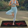 Forchrinse Red Dragon Sweat Towel Seat Cover for Women Men Absorb Sweat Sports Car Towel Cushion Cover Auto Bucket Seat Protector for Gym Workout